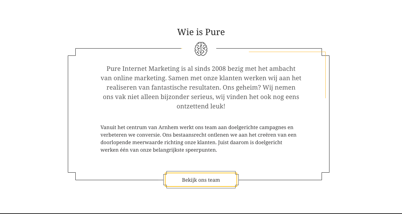 Pure website